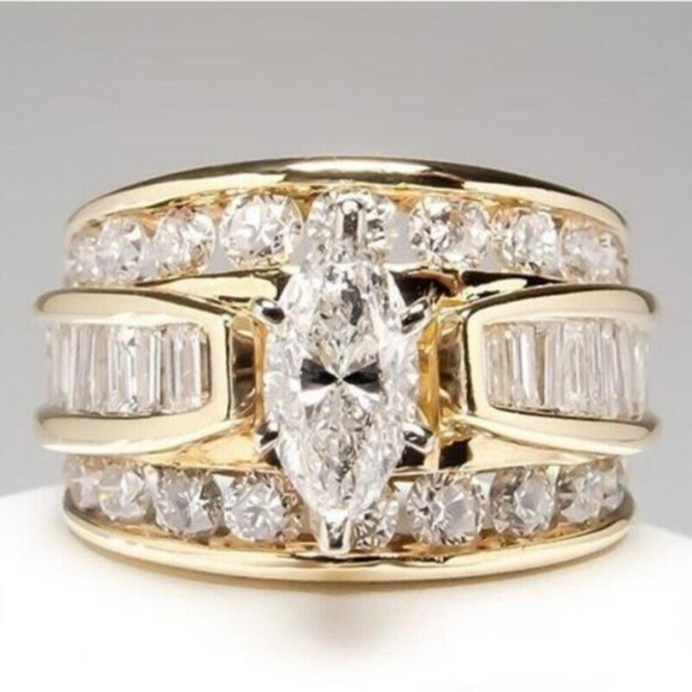 BRIDAL ENGAGMENT WEDDING RING